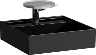 Immagine prodotto di LAUFEN Kartell Lave-mains, encastrable, 3 trous pour robinet, sans trop-plein, 460x460mm, H8153310201581, H8153310201581