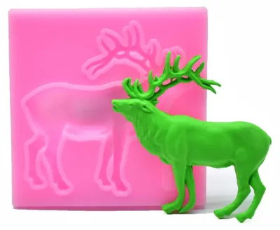 Produktbild von Weihnachten Silikon Backform DIY mehrere dekorative Kuchen Fondant Schokoladenform(#6)
