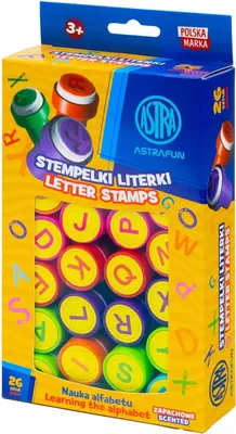Produktbild von Dekorative Briefmarken AstraFUN Alphabet, 26 Stück, duftend, 334025011