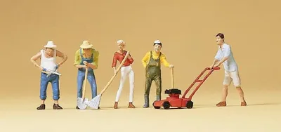 Produktbild von Preiser Bei der Gartenarbeit 10463
