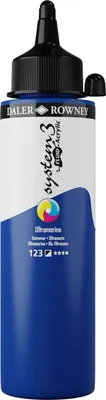 Obrázok produktu pre Daler Rowney System3 Akrylová farba Ultramarine Blue 250 ml 1 ks