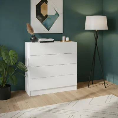 Produktbild von Kommode "Vaasa" 4 SK weiß-matt