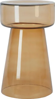 Produktbild von Light & Living Beistelltisch Dakwa Glas senfgelb - Ø30x50 cm