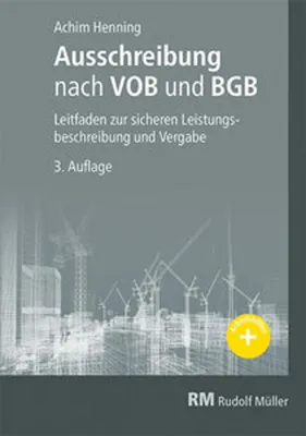 Immagine prodotto di Ausschreibung nach VOB und BGB