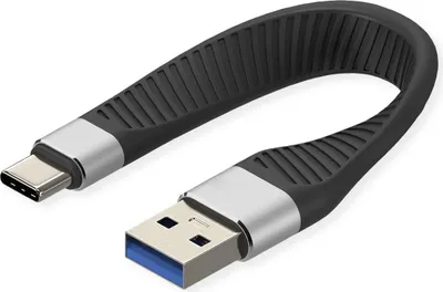Immagine prodotto di Cavo USB ROLINE - Connettore USB-C (maschio) a 24 pin e connettore USB Tipo A (maschio)