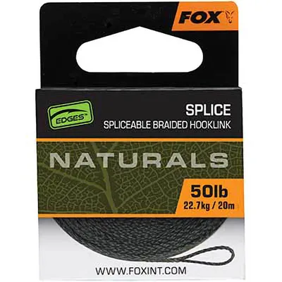 Produktbild von Fox Naturals Splice Hooklength 50lb 22.7kg - 20m Vorfach