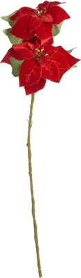 Produktbild von Weihnachtsstern, künstliche Dekoblume, 75 cm