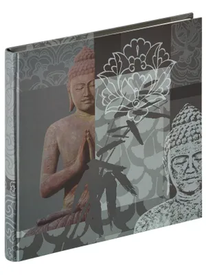 Produktbild von Walther, FA-192-D,Designalbum Buddha, grau, 26X25 cm