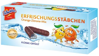 Image de DeBeukelaer Bâtonnets Rafraîchissants Orange et Citron Mix 75g