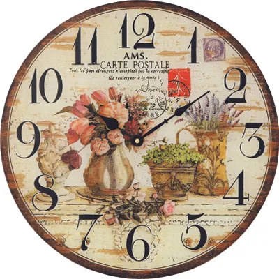 Produktbild von AMS Quarz-Wanduhr, Quarzwerk, D40x3cm, 9466