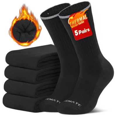 Immagine prodotto di Calzini termici uomo - Cotone - Termici - Set da 5 paia