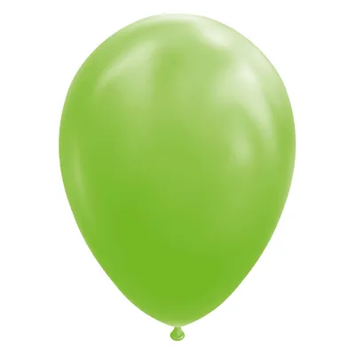 Produktbild von Globos Balloons Lime Green, 30 cm, 10st.