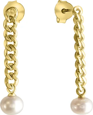 Produktbild von Celesta Silber Ohrring 925/- Sterling Silber 3cm gelb ohne 274220234