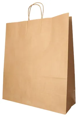 Zdjęcie produktu dla PAPSTAR 88416 PAPSTAR Papier-Tragetasche, 410 x 350 x 140 mm, braun