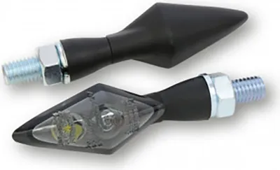 Produktbild von LED Blinker Cobra Head schwarz klares Glas