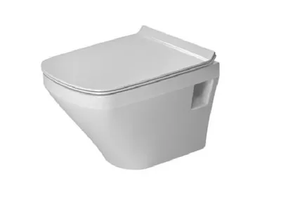 Produktbild von Wand-WC DURASTYLE COMPACT RIMLESS tief, 370x480mm weiß weiß