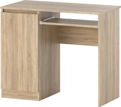 Produktbild von 1D Schulschreibtisch 90 cm Sonoma-Eiche