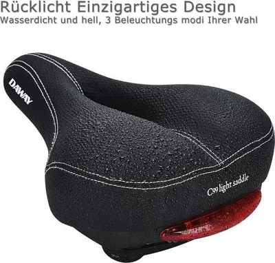 Immagine prodotto di Sella da bicicletta per donna e uomo, ergonomica