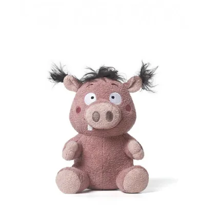 Produktbild von Plüsch Wildschwein 16 cm – Weiches Kuscheltier für Kinder & Erwachsene – Lustiges Tier Plüschtier