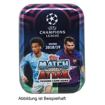 Produktbild von TOPPS - Champions League 2018/19 - Trading Cards - 1 Mini Tin(zufällige Auswahl) - Deutsch