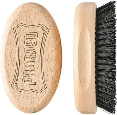 Produktbild von Proraso Beard Brush Bart- und Schnurrbartbürste 8,5 x 4 cm