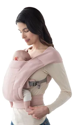 Image de Porte-bébé Ergobaby Embrace, conçu pour les nouveau-nés de 0 à 12 mois (3,2 à 11,3 kg), Ergon
