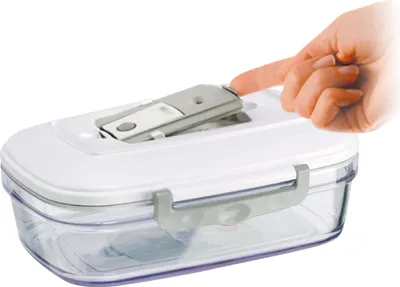 Obrázek produktu pro Magic Vac ACO1093, Krabice, Obdélníkový, 1 l, Průhledná, Bílá, Plast, 80 °C