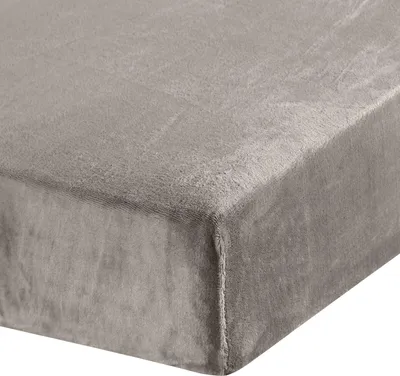 Obrázek produktu pro Prostěradlo z mikrovlákna 220x200 Flano béžové pro vysokou matraci 30 cm Eurofirany