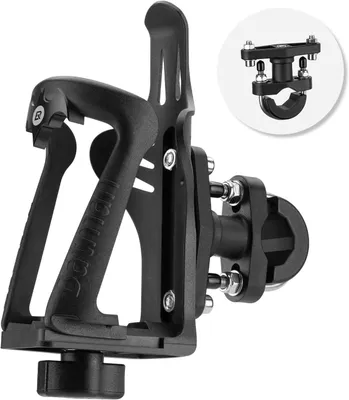 Produktbild von ROCKBROS Motorrad Flaschenhalter Fahrrad Motorrad Getränkehalter für Fahrrad Kinderwagen Motorrad, Aluminium
