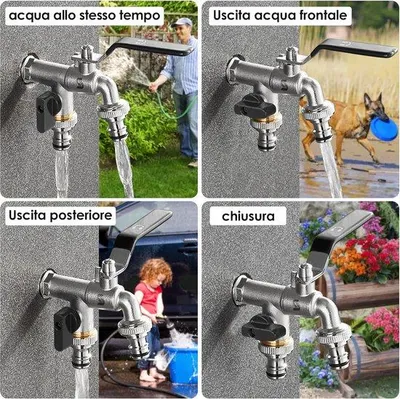 Image de Famanu Kugelhahn Premium - robinet universel pour le jardin