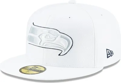 Produktbild von New Era 59Fifty Cap - PLATINUM Sideline NFL Seattle Seahawks