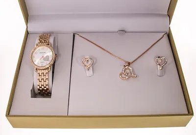 Produktbild von Schmuckset für Damen Farbe rosegold #1