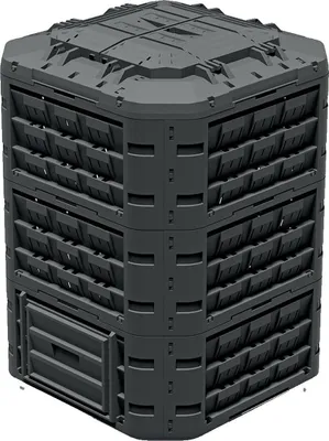 Produktbild von CompoGreen Vario Gartenkomposter 950 L – Großes Kompostsystem
