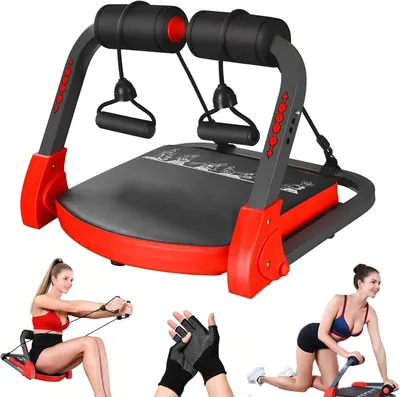 Imagen del producto de Entrenador abdominal multifuncional, 21 en 1, compacto, para el entrenamiento abdominal y del core