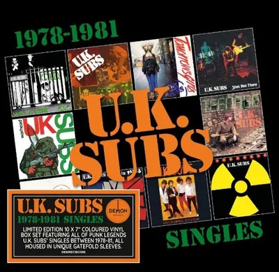 Obrázok produktu pre UK Subs (U.K. Subs): 1978-1981 Singles (Limited Edition) (Colored Vinyl)