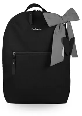Imagen del producto de Mochila Beztroska con lazo, color negro