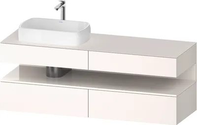 Produktbild von DURAVIT QA4777022840000 QAT KWTU WH Eck 1600x550x600 Wß Smt H