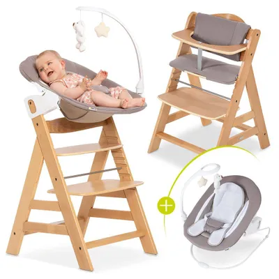 Produktbild von Hauck Alpha Plus Natur Newborn Set Deluxe - 4-tlg.