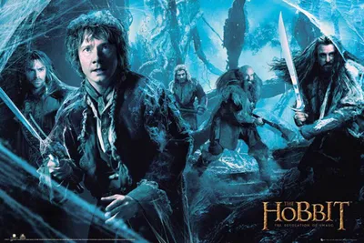 Immagine prodotto di Lo Hobbit - Poster - Desolazione di Smag - Mirkwood