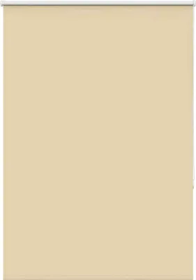 Produktbild von Verdunkelungsrollo Beige 105x130 cm Stoffbreite 100,7 cm, Rollos DesignMöbel