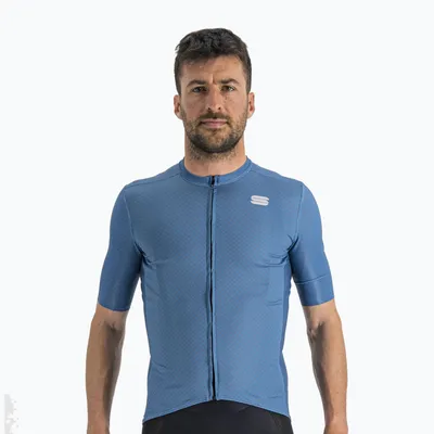 Produktbild von Herren Sportful Checkmate Fahrradtrikot blau 1122035