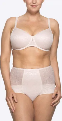 Produktbild von Ulla Alice Miederslip Formender Miederslip aus hoch funktioneller Power-Lace Qualität für eine fließende Silhouette, Die vordere Mitte ist mit Tüll unterlegt, German Quality