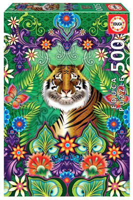 Produktbild von Educa Bengaltiger-puzzle 500 Stücke Mehrfarbig  Kinder Mehrfarbig One Size