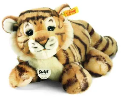 Produktbild von Steiff Kuscheltier Tiger Radjah Baby Plüsch - 28 cm gestreift