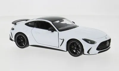Produktbild von Welly WEL24132WHITE - 1/24 / Mercedes AMG GT, weiss/schwarz -