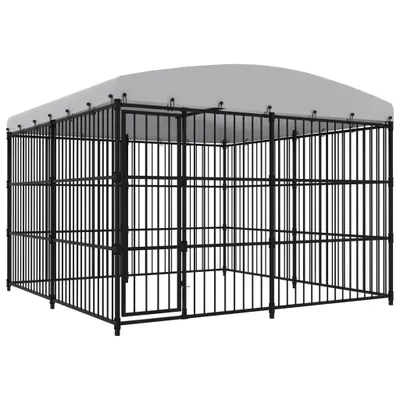 Obrázek produktu pro Venkovní nábytek pro psy se stříškou 300x300x210 cm - Ostatní příslušenství pro psy 170895