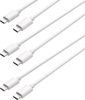 Produktbild von USB-C zu USB-C Ladekabel, USB 2.0 Ladekabel, 150cm, USB-C zu USB-C, Geeignet für iPhone und Samsung - 3 Stück
