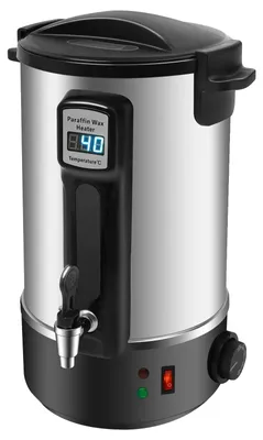 Image de Appareil de fusion de cire, capacité 12 l, régulation de température LED, 8 l