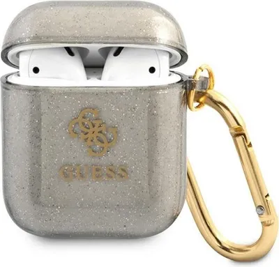 Immagine prodotto di Guess Gua2Ucg4Gk Airpods 1/2 Coverczarny/Nero Glitter Collection