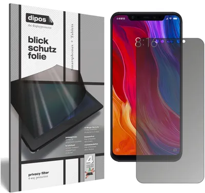 Produktbild von Schutzfolie für Xiaomi Mi 8 Explorer Blickschutzfolie matt Folie Display Schutz